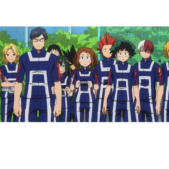 Boku No Hero My Hero Academia UA Gym Training SHIRTS ONLY size S - Picture 5 of 13